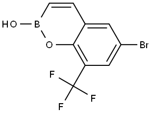6-溴-8-(三氟甲基)-2H-苯并[E][1,2]噁硼烷-2-醇,2788844-57-3,结构式