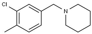 2789684-26-8 1-[(3-Chloro-4-methylphenyl)methyl]piperidine