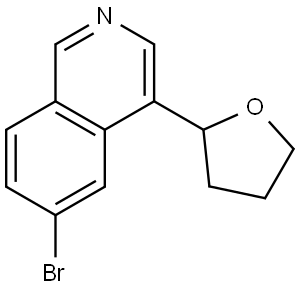 2806728-71-0 6-bromo-4-(tetrahydrofuran-2-yl)isoquinoline