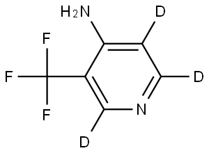 3-(trifluoromethyl)pyridin-2,5,6-d3-4-amine|