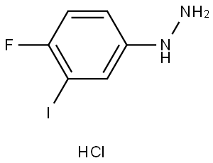 Hydrazine, (4-fluoro-3-iodophenyl)-, hydrochloride (1:1),2807683-45-8,结构式