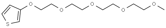 3-(2-(2-(-2-甲氧基乙氧基)乙氧基 结构式