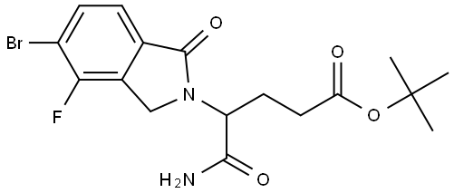 tert-butyl (S)-(2-((1'-(but-2-yn-1-yl)-5-fluoro-2',3-dioxospiro[isoindoline-1,3'-pyrrolidin]-2-yl)methyl)-6-fluoro-1-((2-(trimethylsilyl)ethoxy)methyl)-1H-pyrrolo[3,2-b]pyridin-5-yl)carbamate 结构式