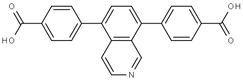 2855978-85-5 4,4'-(isoquinoline-5,8-diyl)dibenzoic acid