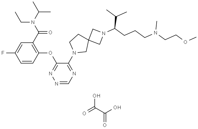 Bleximenib oxalate Struktur