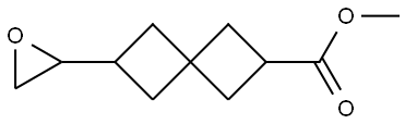 methyl 6-(oxiran-2-yl)spiro[3.3]heptane-2-carboxylate Structure