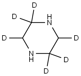 piperazine-2,2,3,5,5,6-d6 Structure