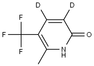 6-methyl-5-(trifluoromethyl)pyridin-3,4-d2-2-ol|