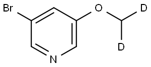 3-bromo-5-(methoxy-d2)pyridine|