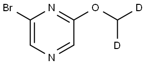 2891517-20-5 2-bromo-6-(methoxy-d2)pyrazine