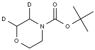 tert-butyl morpholine-4-carboxylate-2,3-d2|