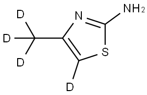 4-(methyl-d3)thiazol-5-d-2-amine|