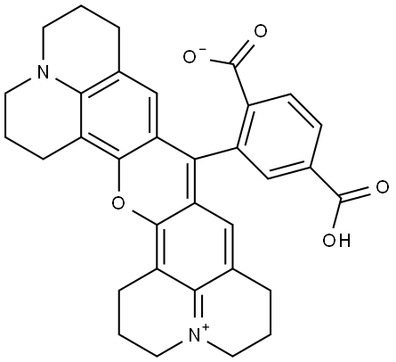 ROX 羧酸,2891791-11-8,结构式
