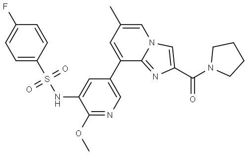 化合物 PI3KΑ-IN-15, 2893920-80-2, 结构式