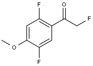 1-(2,5-difluoro-4-methoxyphenyl)-2-fluoroethanone,2918829-53-3,结构式