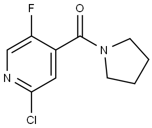 2918854-61-0 (2-chloro-5-fluoropyridin-4-yl)(pyrrolidin-1-yl)methanone