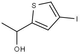 1-(4-iodothiophen-2-yl)ethanol Structure