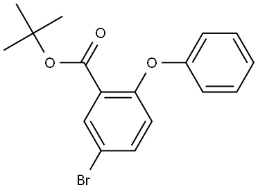 tert-butyl 5-bromo-2-phenoxybenzoate Struktur