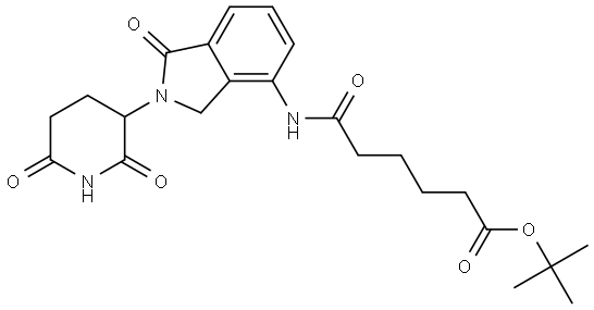 来那度胺-酰基-戊酸叔丁酯, 2920039-82-1, 结构式