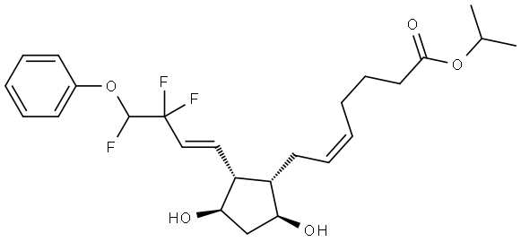 他氟前列素杂质3 结构式