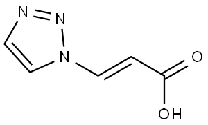 (E)-3-(1H-1,2,3-三唑-1-基)丙烯酸,2920074-12-8,结构式