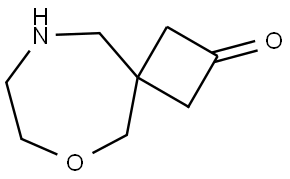 6-Oxa-9-azaspiro[3.6]decan-2-one Structure