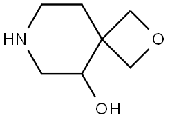 2-oxa-7-azaspiro[3.5]nonan-5-ol Structure
