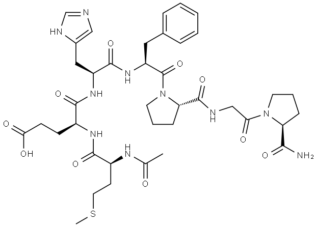 乙酰化AC-SEMAX ACETATE,2920938-90-3,结构式