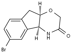 2921586-07-2 (4aS,9aR)-6-bromo-4,4a,9,9a-tetrahydroindeno[2,1-b][1,4]oxazin-3-one