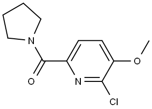 2921695-34-1 (6-chloro-5-methoxypyridin-2-yl)(pyrrolidin-1-yl)methanone