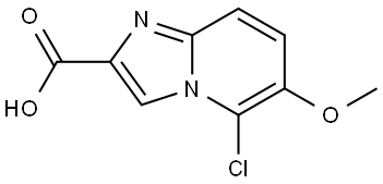 5-Chloro-6-methoxy-imidazo[1,2-a]pyridine-2-carboxylic acid|