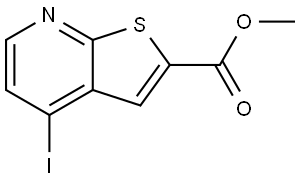 methyl 4-iodothieno[2,3-b]pyridine-2-carboxylate,2937668-14-7,结构式