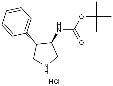 hydrochloride|((3R,4S)-4-苯基吡咯烷-3-基)氨基甲酸叔丁酯盐酸盐