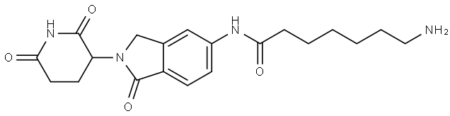 来那度胺-5'-酰基-己胺 结构式