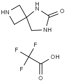 2,2,2-trifluoroacetic acid Struktur