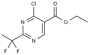2940962-07-0 ethyl 4-chloro-2-(1,1-difluoroethyl)pyrimidine-5-carboxylate