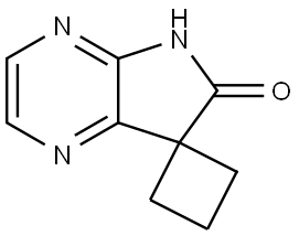 Spiro[cyclobutane-1,7′-[7H]pyrrolo[2,3-b]pyrazin]-6′(5′H)-one|螺[环丁烷-1,7′-[7H]吡咯并[2,3-B]吡嗪]-6′(5′H)-酮