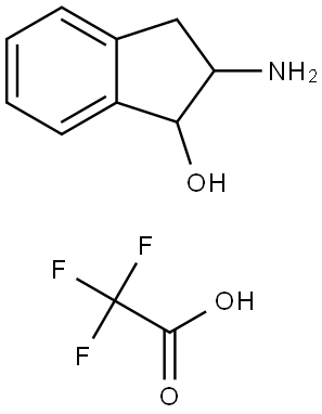 2,2,2-trifluoroacetic acid 结构式