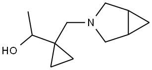 1-[1-(3-azabicyclo[3.1.0]hexan-3-ylmethyl)cyclopropyl]ethanol Structure