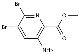 methyl 3-amino-5,6-dibromopyridine-2-carboxylate|