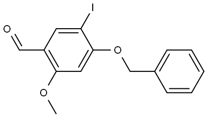 2969342-47-8 4-(BENZYLOXY)-5-IODO-2-METHOXYBENZALDEHYDE