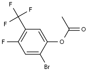 2969414-77-3 2-bromo-4-fluoro-5-(trifluoromethyl)phenyl acetate