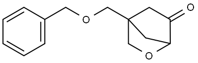 4-(benzyloxymethyl)-2-oxabicyclo[2.2.1]heptan-6-one Struktur
