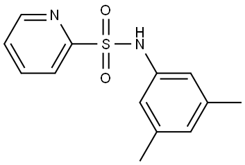 2-Pyridinesulfonamide,?N-(3,5-dimethylphenyl)- 结构式