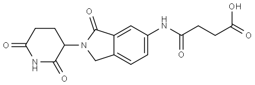 2984252-28-8 4-[[2-(2,6-二氧-3-哌啶基)-2,3-二氢-3-氧代-1H-异吲哚-5-基]氨基]-4-氧代丁酸
