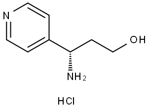 2989868-40-6 (S)-3-amino-3-(pyridin-4-yl)propan-1-ol hydrochloride