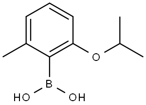 (2-异丙氧基-6-甲基苯基)硼酸,2993445-56-8,结构式