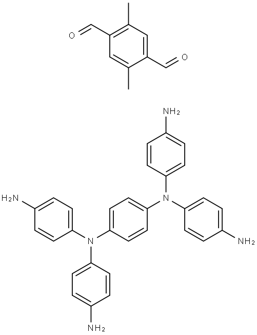 TAPD-(Me)2 COF 结构式