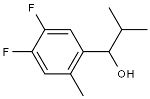 3002424-17-8 1-(4,5-difluoro-2-methylphenyl)-2-methylpropan-1-ol