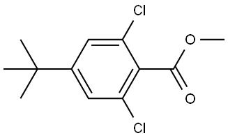 methyl 4-(tert-butyl)-2,6-dichlorobenzoate Structure
